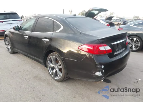 2011 Infiniti M37 z USA, uszkodzony, nr VIN JN1BY1AP2BM320387